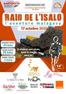 Raid Isalo 17 octobre 2020